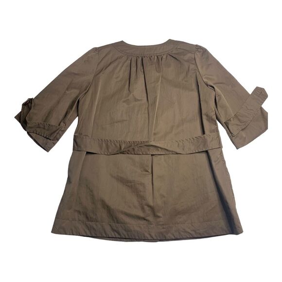 Forever 21 Collarless Jacket with Hidden Buttons - Picture 2 of 9